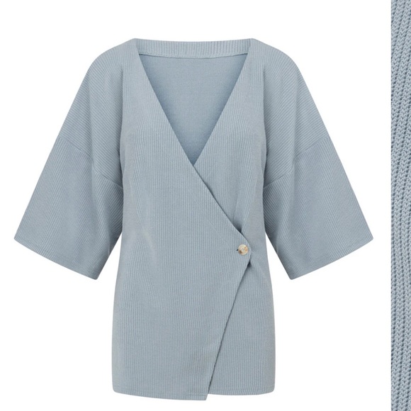 NWT SABO Skirt Wyatt Top Blue - Picture 3 of 5